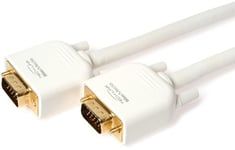 Tech+Link Wires Media VGA kabel - Hvid - 2 m