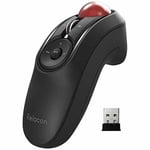 ELECOM Wireless Mouse Trackball Handy Type Relacon Black M-RT1DRBK w/ Receiver