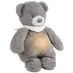 Veilleuse peluche ours gris sleepy