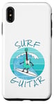 Coque pour iPhone XS Max Surf Guitar Guitariste électrique Surfeur Vacances d'été