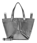 Liebeskind Sac de Shopping S 410 / Elvira Shopper S en Pierre argentée, Courses Femmes, Silver Stone