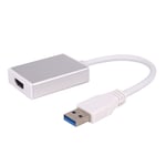 USB 3.0 2.0 To HDTV 1080P HDMI Audio Video Adaptor Converter Cable For PC Laptop