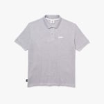 Lacoste Unisex Live Short Sleeved Polo Shirt in Grey material_cotton - Size 2XL