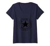 Womens New York City Broadway NYC United States of America USA wear V-Neck T-Shirt