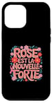 Coque pour iPhone 15 Plus Octobre Rose Ruban Rose Nouvelle Forte Octobre Rose