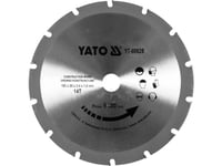 Yato Yt-60628, Konstruktionsvirke, 18,5 Cm, 2 Cm, Tungsten Carbide Tipped (Tct), 1,8 Mm, 9000 Rpm