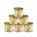 GranataPet Delicatessen - Lot de 6 boîtes de Nourriture Humide pour Chats - Nourriture pour Chat - sans céréales et sans Sucre - À Haute teneur en Viande et huiles de qualité supérieure - 6 x 200 g