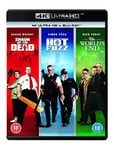 Shaun of the Dead/Hot Fuzz/The World's End: The 4k Ultra-HD Collection [Blu-ray] [2019] [Region Free]