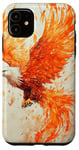 iPhone 11 Eagle Bird Flight Feathers Eagle artwork Case