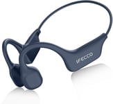 Ifecco Casque Conduction Osseuse Bluetooth 5.3 - Open Ear Sans Fil Sport Écouteur Conduction Osseuse Avec Micro,Ipx5 Étanche Casque Pour Cyclisme Course À Pied[QUE070380]