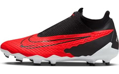 Nike Men's Academy Football Shoe, Bright Crimson/Black-White, 11 UK