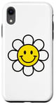 iPhone XR Yellow Happy Smiling Smile Face Daisy Flower Shirt Kids Girl Case