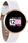 X-WATCH 54036 SIONA COLOR FIT TFT Lady Smartwatch, Activity Tracker, Android and Apple IOS, ROSE GOLD, COLOR FIT Rose Gold