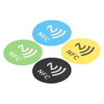 20PCS NFC Stickers PET 40mm Lightweight Readable Writable NFC Phone Bac BST