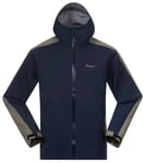 Bergans Bergans Men's Vaagaa Allround 3L Shell Jacket Navy Blue/Green Mud M, Navy Blue/Green Mud