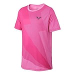 Nike BOYS NKCT RAFA GX TEE T-shirt Garçon Psychic Pink/Thunder Grey FR : S (Taille Fabricant : S)