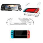 Kit Coque 360 Crystalcase + Film De Verre Full Cover - Nintendo Switch Fortnite