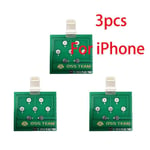 Carte De Test Pcb Micro Usb,Charge S6 Flex,Testeur Pour Iphone,Andorid,Type-C,Réparation De Smartphone,Lot De 3 Pièces - Type For Iphone