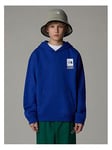 The North Face Junior Boys Coordinates Graphic Oversized Hoodie - Blue