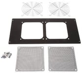 Lian Li D8000-1B Mounting Frame for 120mm Fan - Sort