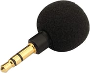 Mini Microphone directionnel à condensateur avec Sortie pour Smartphone et téléphone Portable 3,5 mm