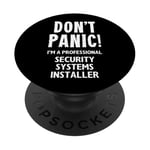 Security Systems Installer PopSockets Adhesive PopGrip