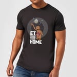 T-Shirt Homme E.T. l'extra-terrestre - Téléphone Maison - Noir - S