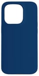 Coque pour iPhone 15 Pro Couleur bleu nuit