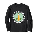 Brewing Bliss With Kombucha Home Brew Brewer Long Sleeve T-Shirt