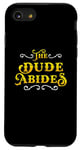 iPhone SE (2020) / 7 / 8 The Dude Abides Vintage Design For Film Loving Bowler Case