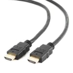 Kabel HDMI GEMBIRD 7.5m HDMI M/M (7,5 m) Svart 7,5 m 4K Ultra HD