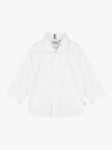 HUGO BOSS Baby Cotton Shirt, White