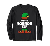 I'm The Horror Elf Family Pajama Christmas Funny Movie Long Sleeve T-Shirt