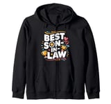 Best Son-In-Law, Family Mother In Law And Son In Law Zip Hoodie