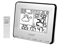 La Crosse Technology WS6818 Station Météo avec Indicateur de Confort - Blanc/Noir