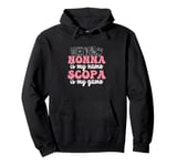 Nonna Is My Name Scopa Is My Game Cool Italian Scopa Players Pullover Hoodie