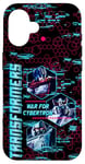 iPhone 16 Transformers War For Cybertron Hexagon Glitch Portraits Case