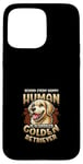 Coque pour iPhone 15 Pro Max Golden Retriever Chien Race Golden Retriever