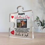 To My Valentine Gift For Boyfriend Girlfriend Husband Wife Personalised Puzzle