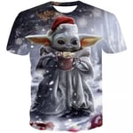 Jul T-shirt Yoda Star Wars Endast L