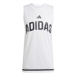 adidas Homme Seasonal Essentials US Sport Tanktop, White, XL