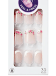 KISS IMPRESS PRESS ON NAILS ONE STEP MANICURE NEW EVERLASTING LOVE SHORT LENGTH