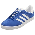 adidas Gazelle 85 Mens Blue White Fashion Trainers - 10 UK