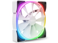 Nzxt Aer Rgb 2 - Kabinettevifte - 140 Mm - 1500 Rpm - 22Db - 91,19 Kubikkfot / Min - Hvit