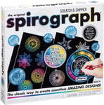 The Original Spirograph Scratch and Shimmer Set, Arts and Crafts, Craft Kit, 8