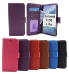 New Standcase Wallet Huawei P30 Lite (Svart)