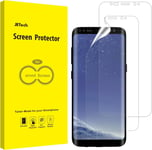 Protection Ecran Samsung Galaxy S8, Film Ultra Hd Tpu, Coque Compatible, Lot De 2[L201]