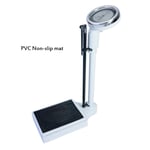 GWW MMZZ Mechanical Scale, Height Weight Physician Scales, Easy to Read Large Dial, Adjustable Aluminum Height Rod, 120kg/160kg