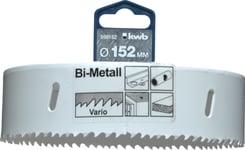 Kwb 598152, Single/Enkelt, Drill, Aluminium, Kopper, Gipsplater, Plastikk, Stål, Tre, Hvit, Bimetall, Høy-Hastighets Stål (Hhs), Cobalt Alloy High-Speed Steel (Hss-Co)