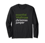 Ugly Christmas Jumper Sweater Essential Waitrose Long Sleeve T-Shirt